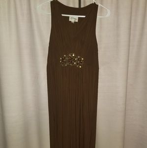 Maxi dress - brown
